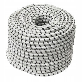 Pružné lano 30 m guma priemer 8 mm lanko