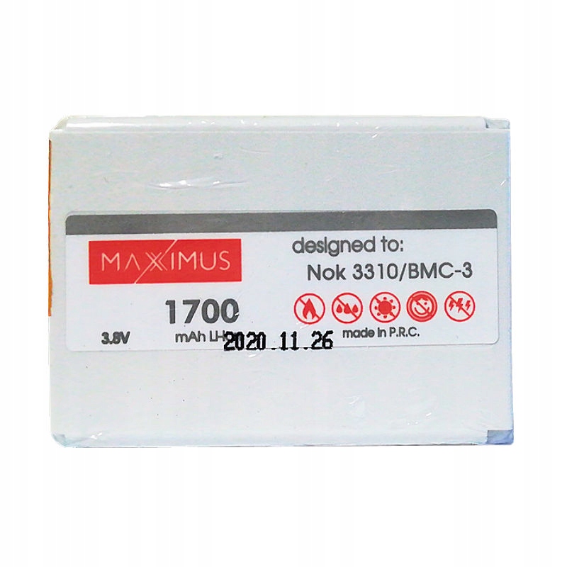 Bateria NOKIA 3310 BMC-3 FABRYCZNIE nowa