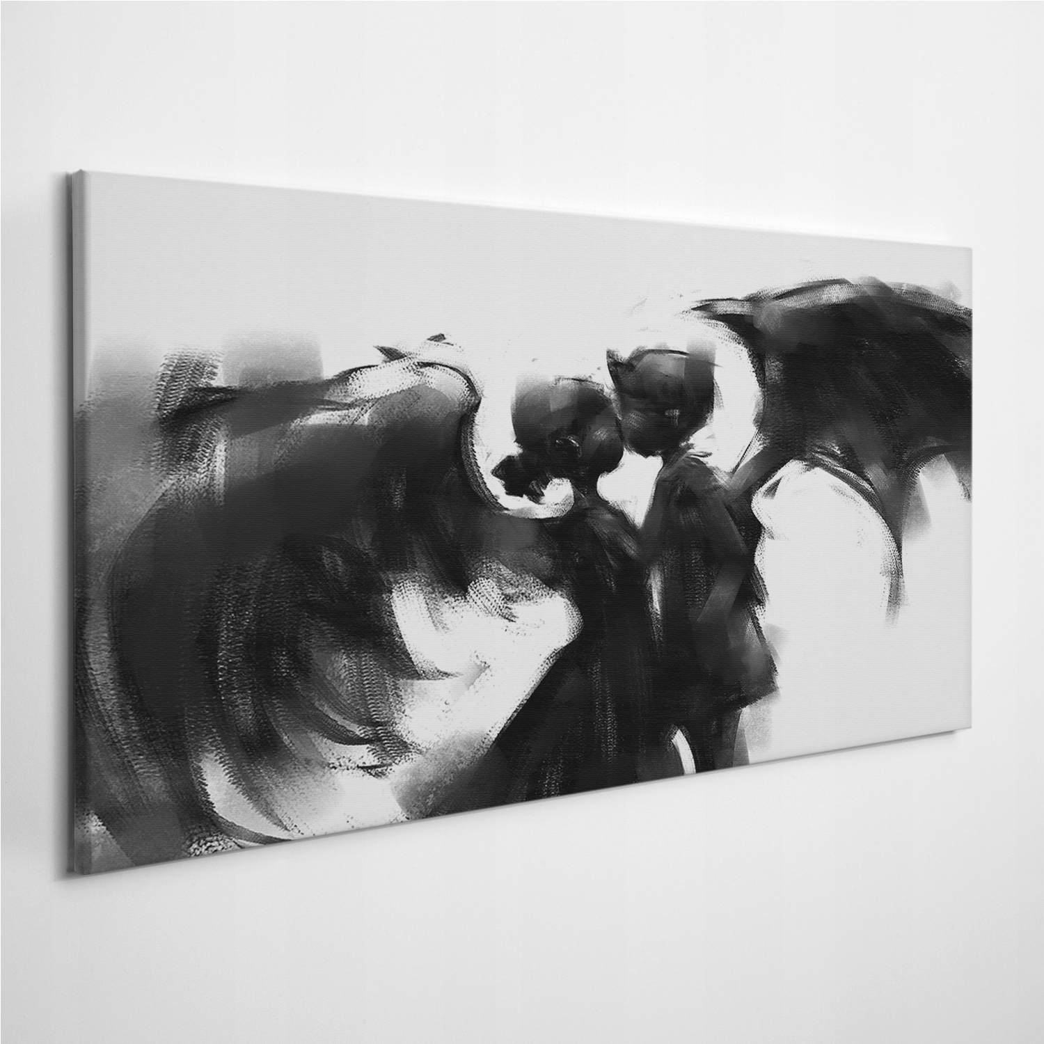 

Foto-obraz na ścianę Romans Diabeł Anioł 120x60 cm