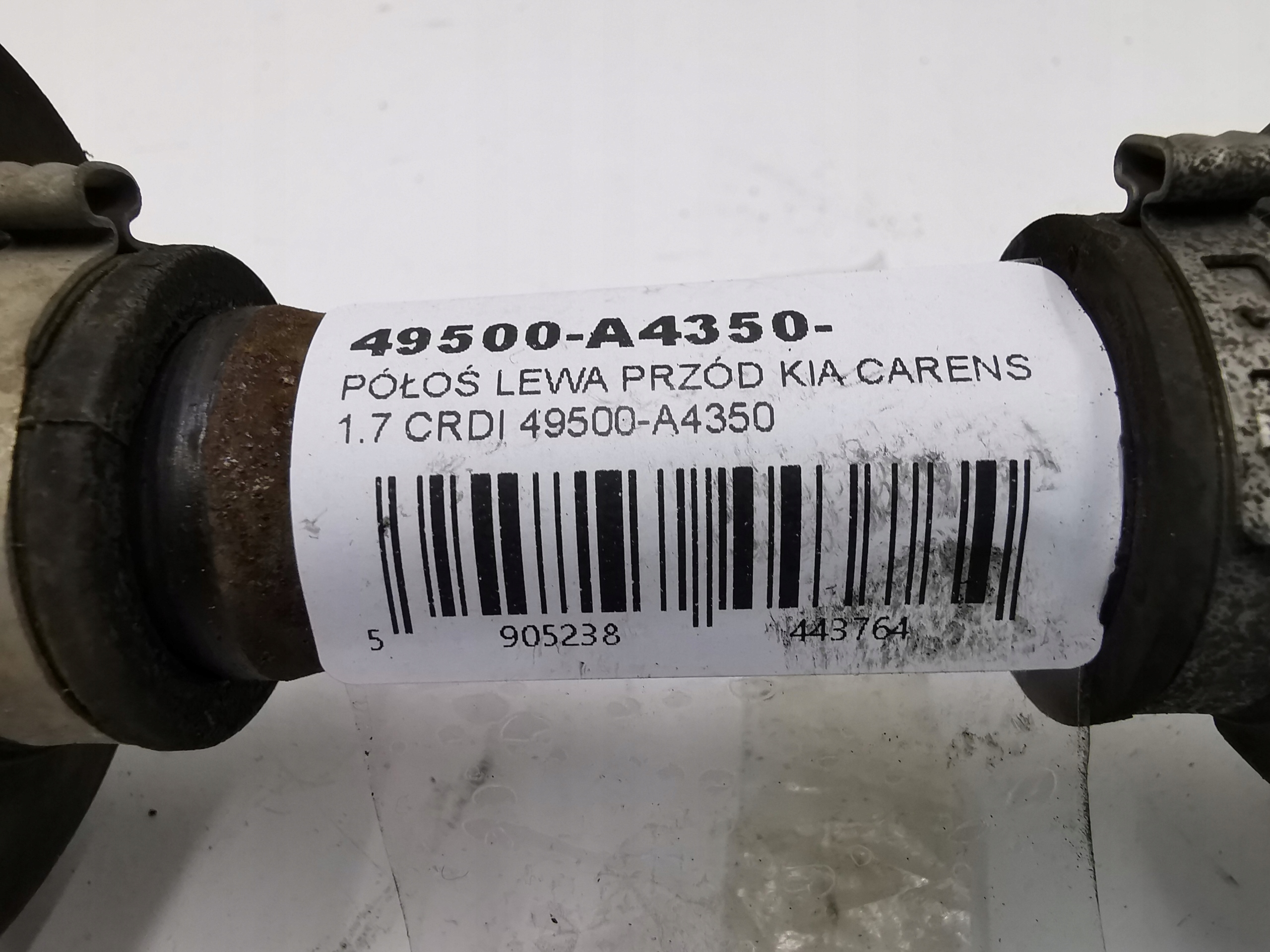 semi-axis left front KIA CARENS 1.7 CRDI 49500-A4350