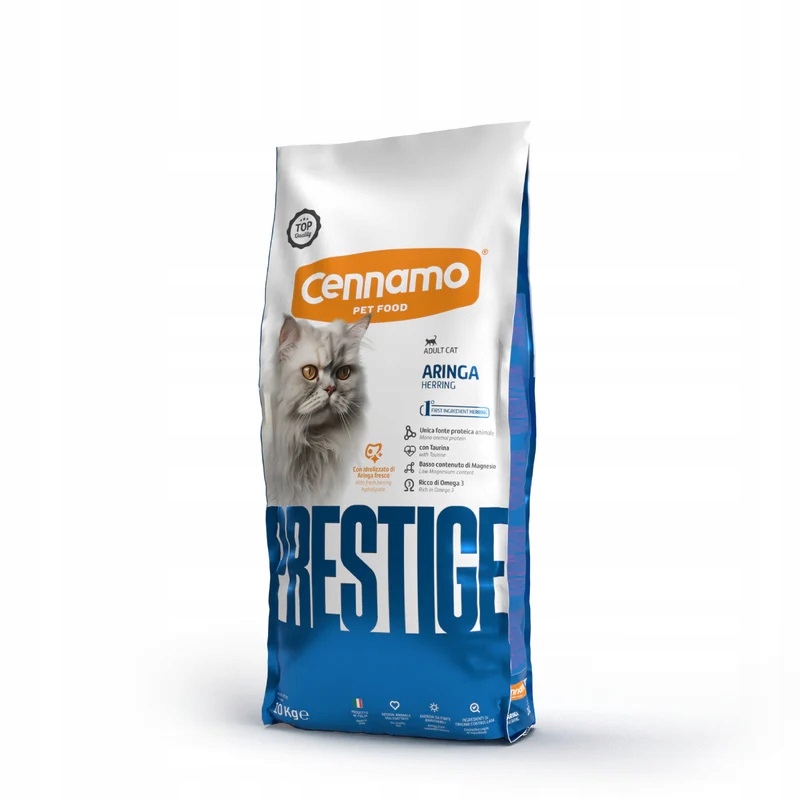 Levně Prestige Premium Cat Adult Aringa Sleď 10KG * Cennamo *