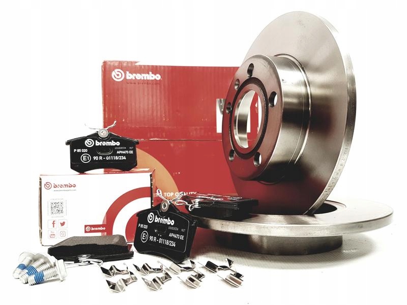 

Brembo Tarcze Klocki Tył Audi A4 B6 Kombi