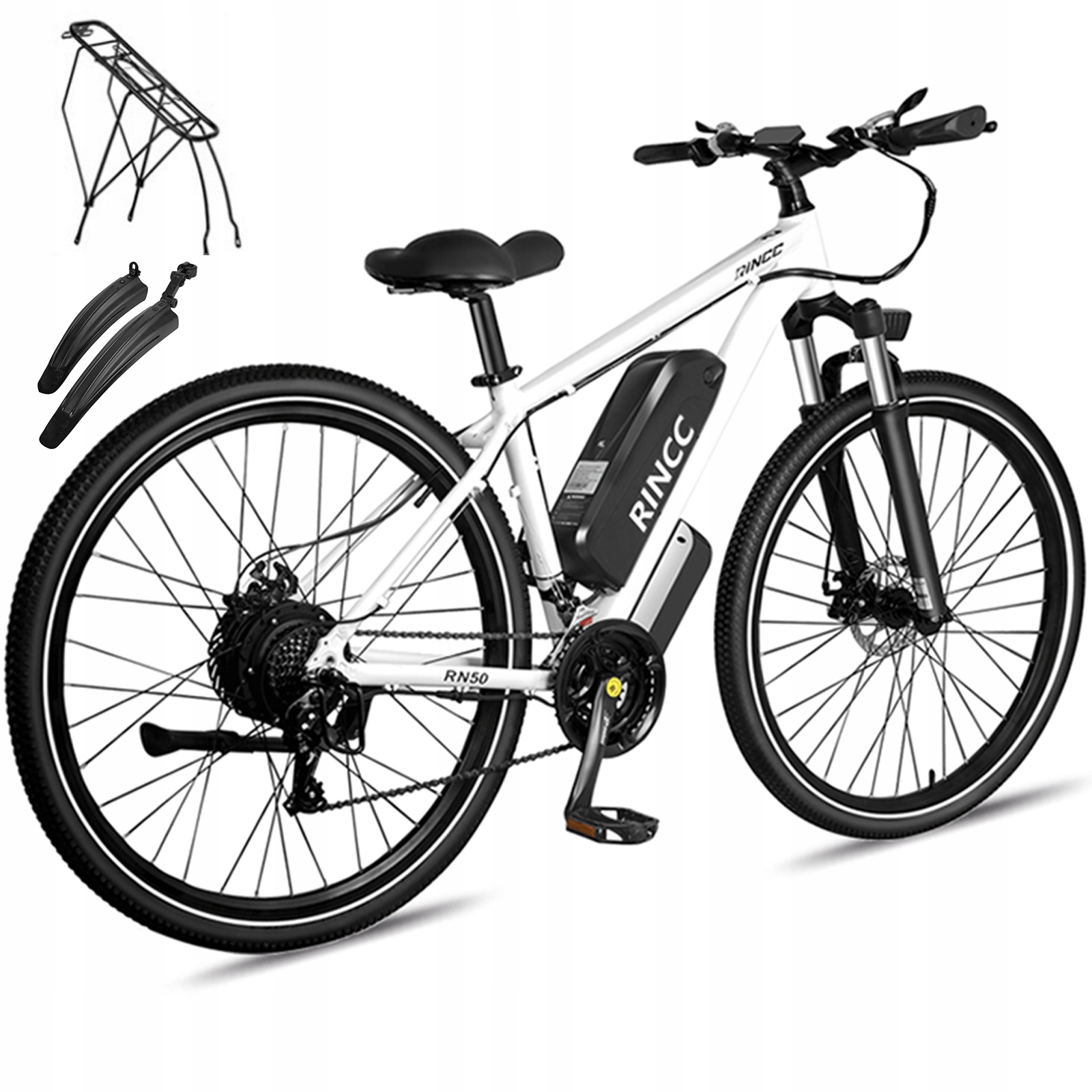 29" Elektro kolo Rincc RN50, 1000W, 48V 15Ah, 50 km/h, 21 rychlostí Shimano, dojezd 100 km, Mtb