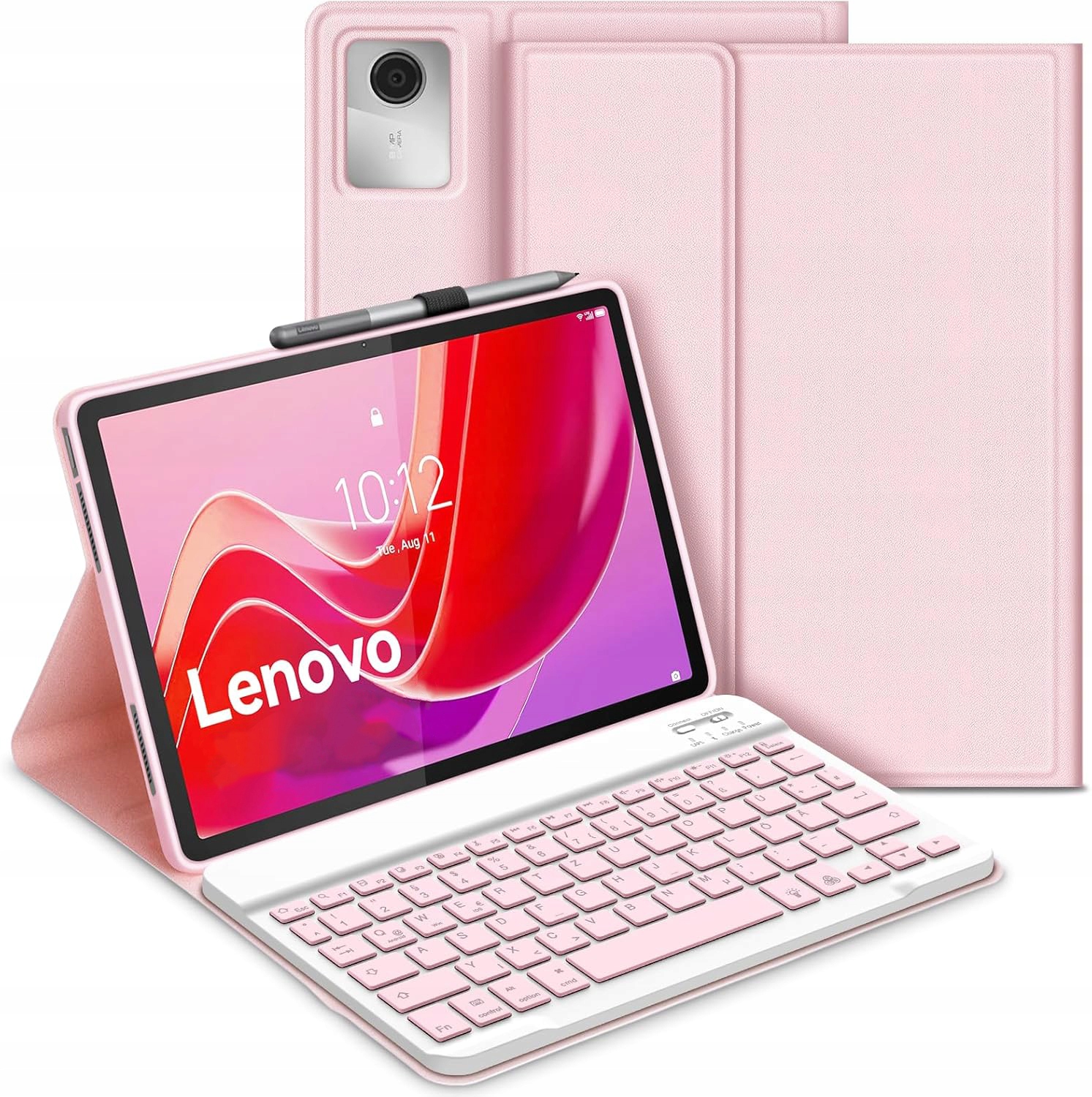 Etui z klawiaturą do Lenovo Idea Tab 11" składane cover z miejscem na rysik