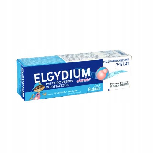 

Elgydium Junior Pasta do zębów Bubble, 50 ml