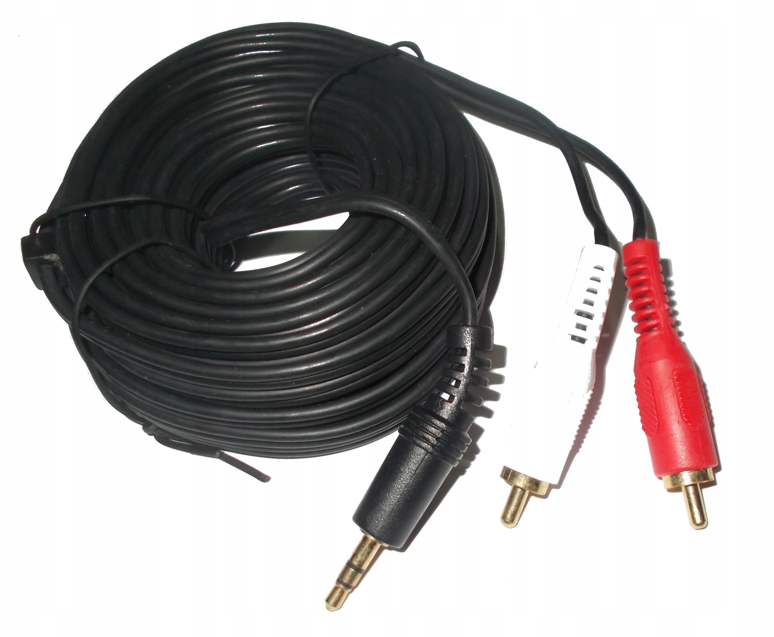 

Kabel Mały Jack 3,5 2x Rca Chinch 10m Hq (4062)