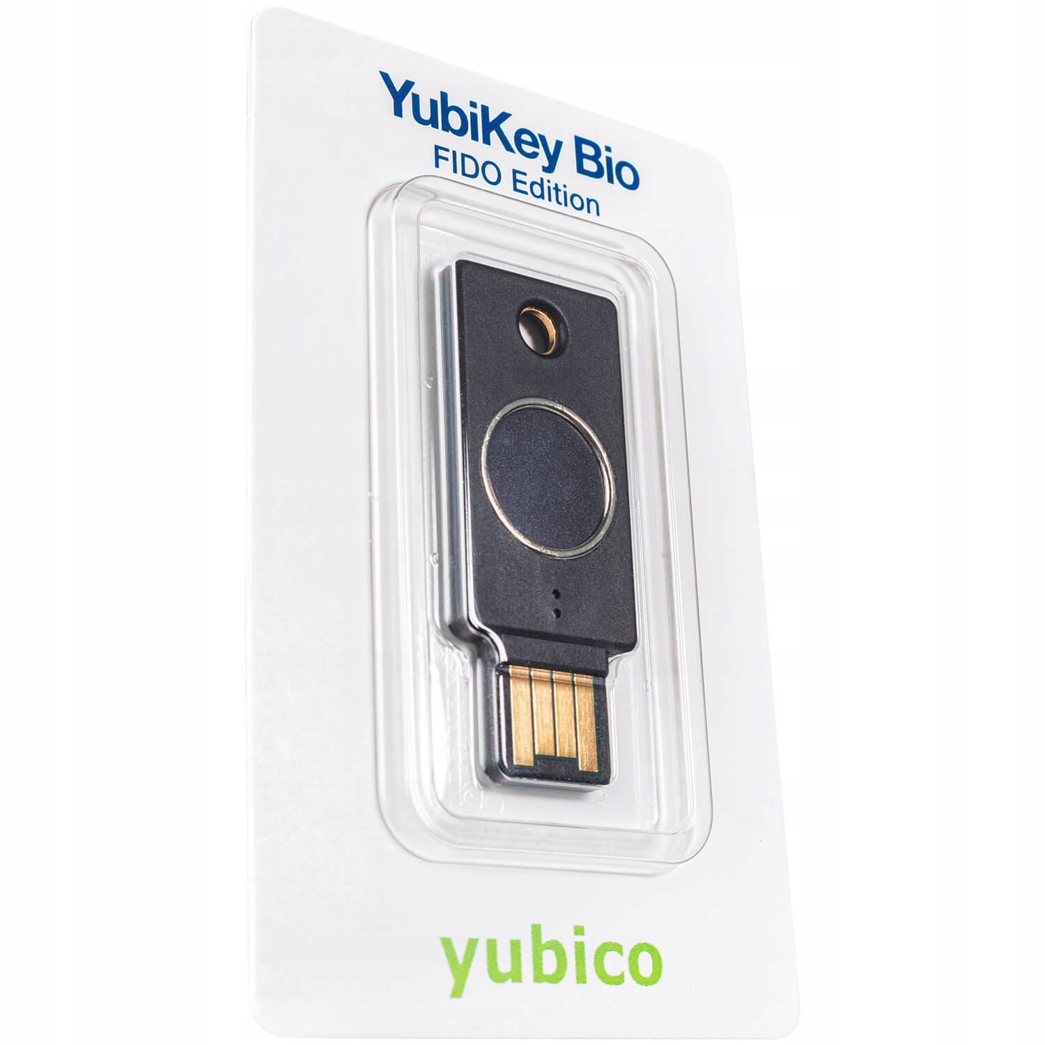 

Klucz zabezpieczający Biometryczny YubiKey Bio U2F