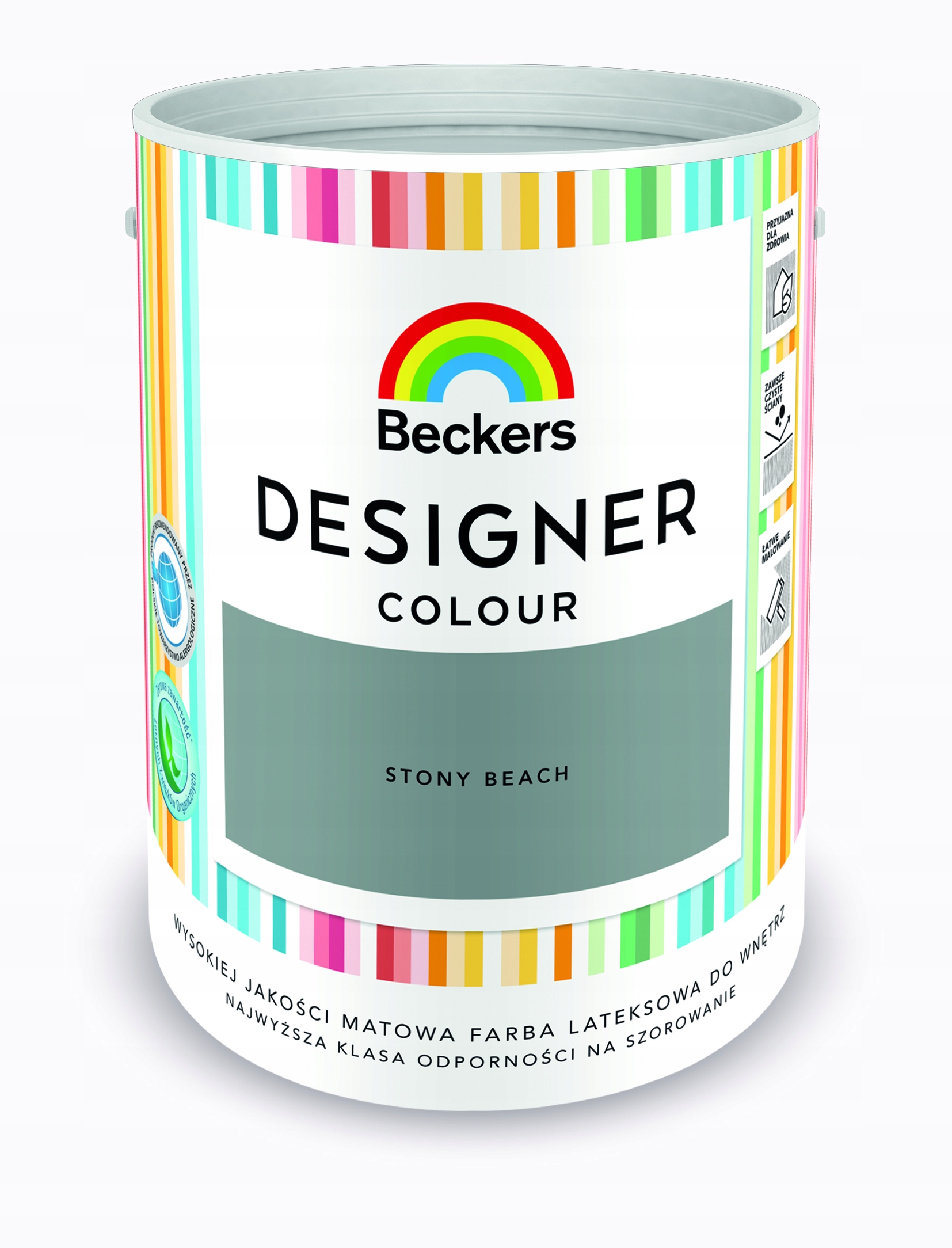 Beckers Designer Colour 5L Mat Barva na stěny Plážový kámen