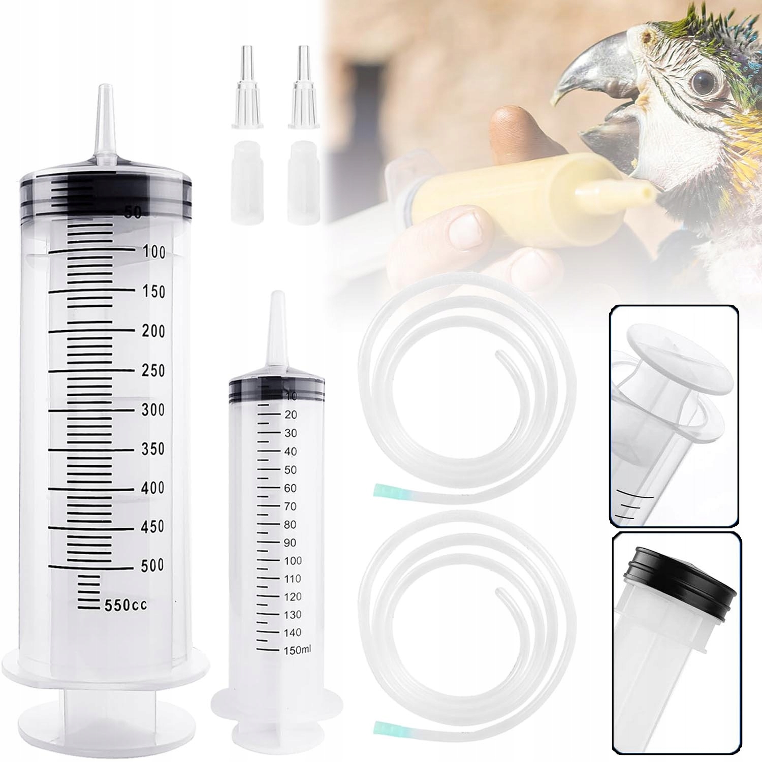 Stříkačka S Trubičkou, Velká Odměrná Stříkačka Pro Odsávání Tekutého Oleje