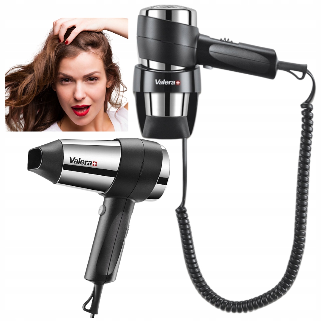 Suszarka do włosów Valera Action Plus 1600W hotelowa zimny nawiew