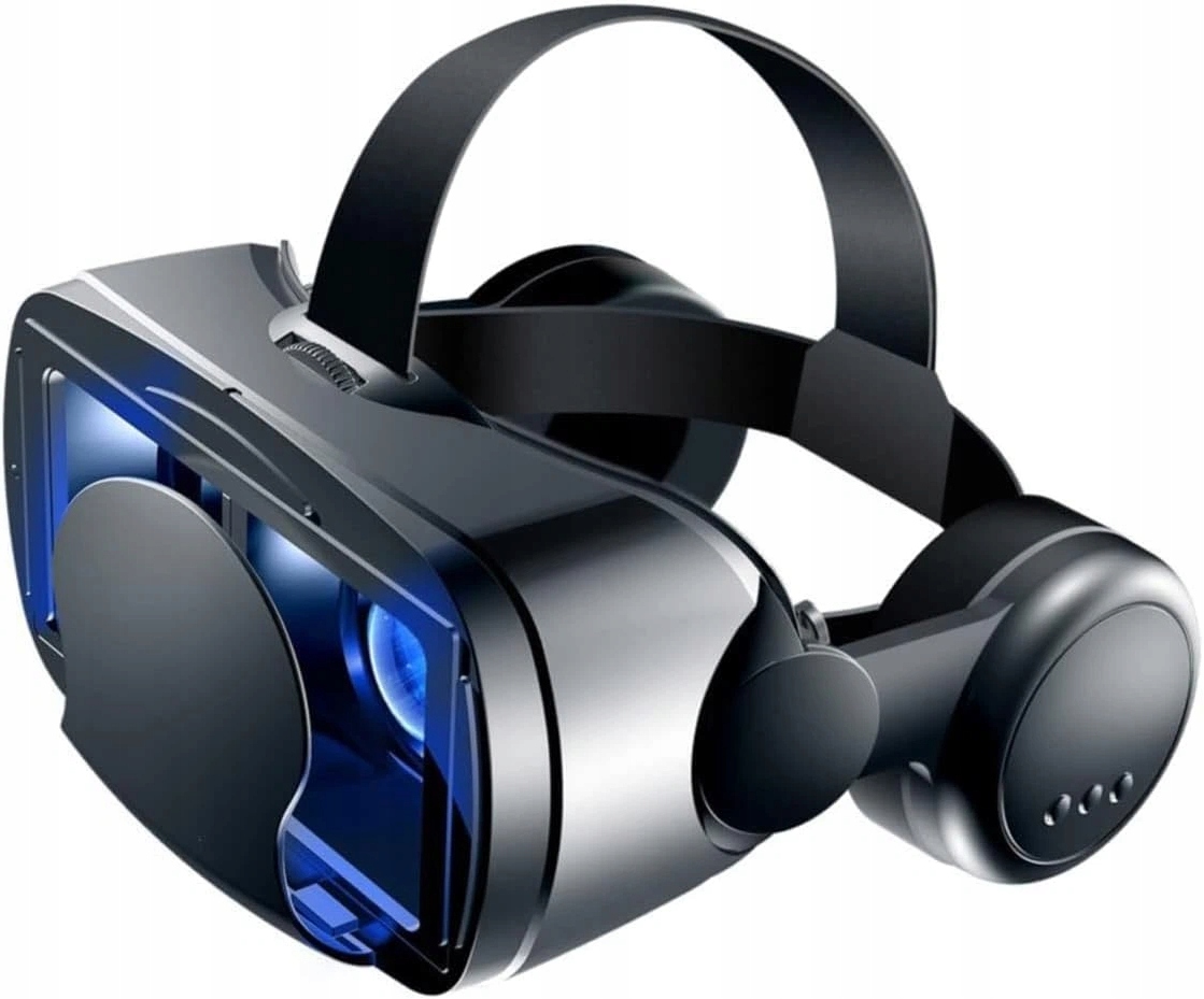 Okulary Vr do wirtualnej rzeczywistości gogle 3D do smartfona do 4.7–7.1”