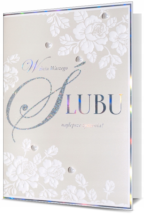 

Kartka Pamiątka Na Ślub Hm 1824