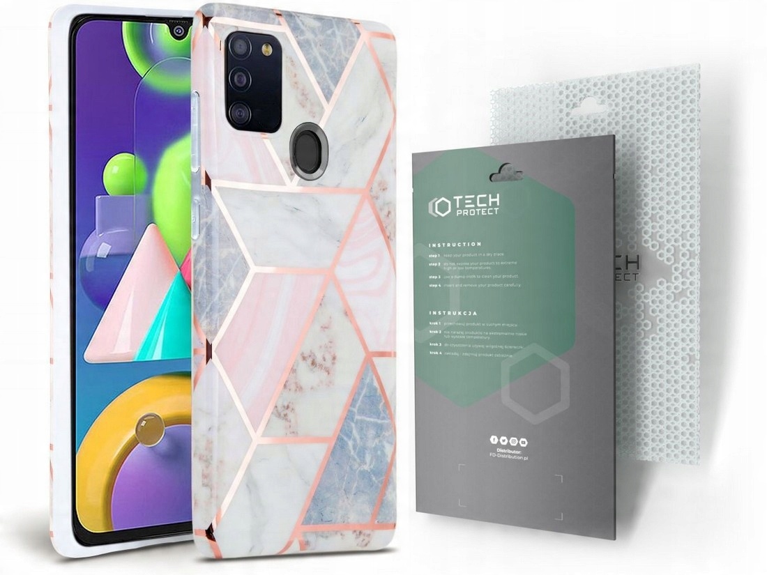 

Marble - Etui Case Obudowa Marmur Do - Galaxy A21S