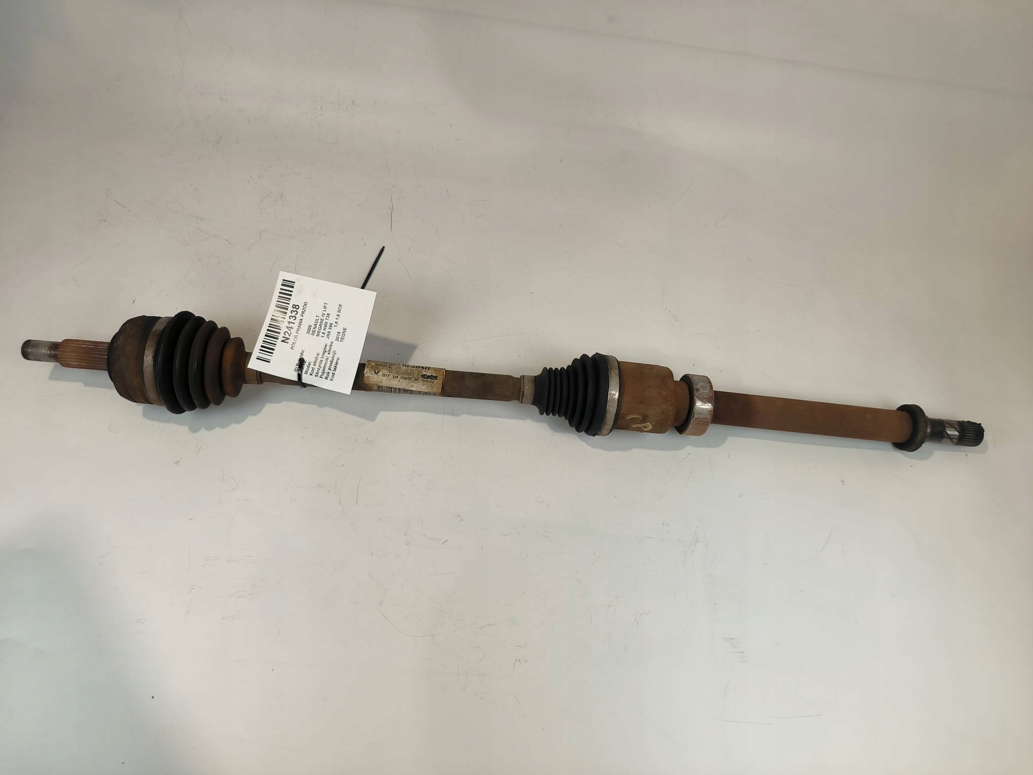 semi-axis right front 391002304R RENAULT MEGANE IV LIFT