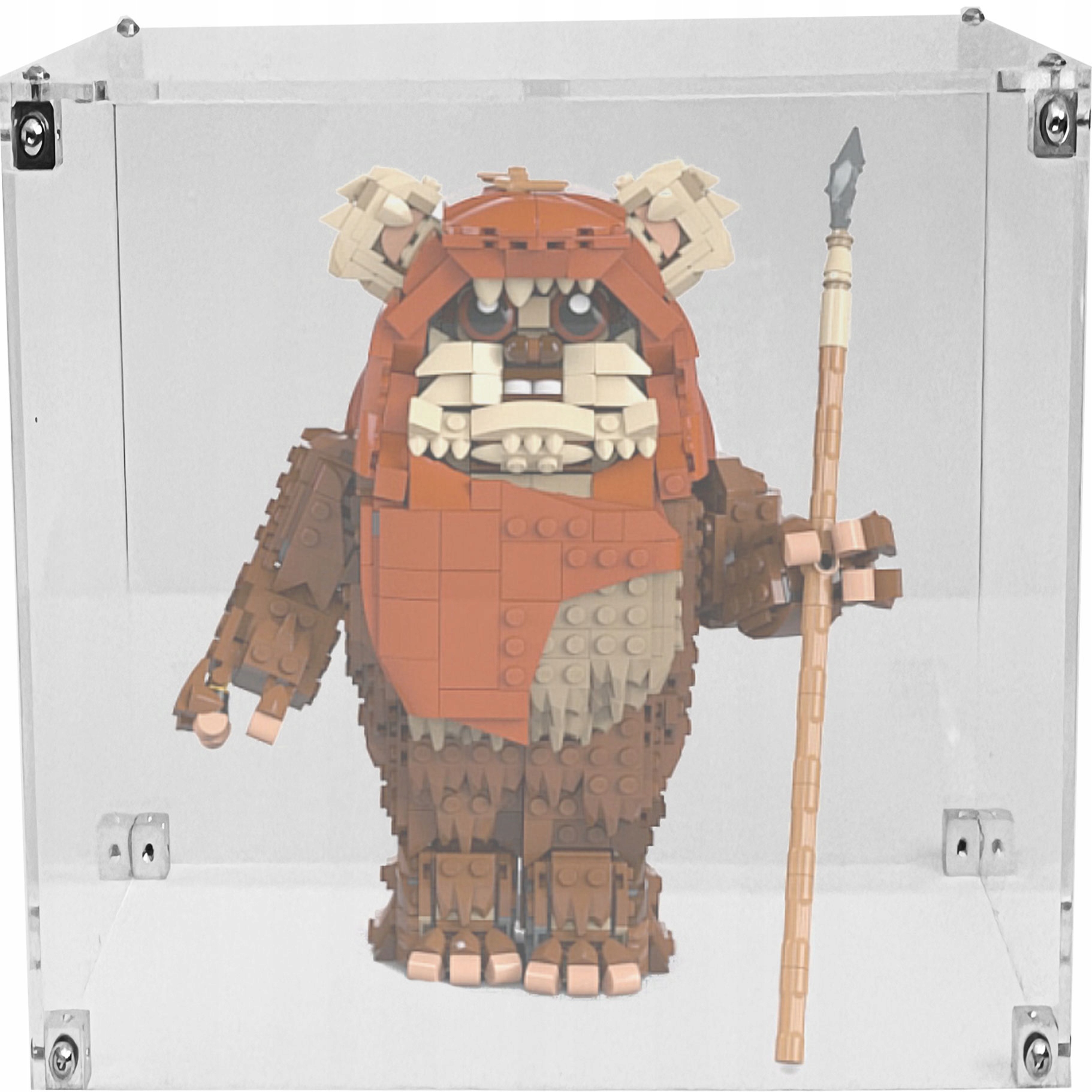 Vitrína Drewlandia pro stavebnici Lego 75430 Star Wars Ewok Wicket