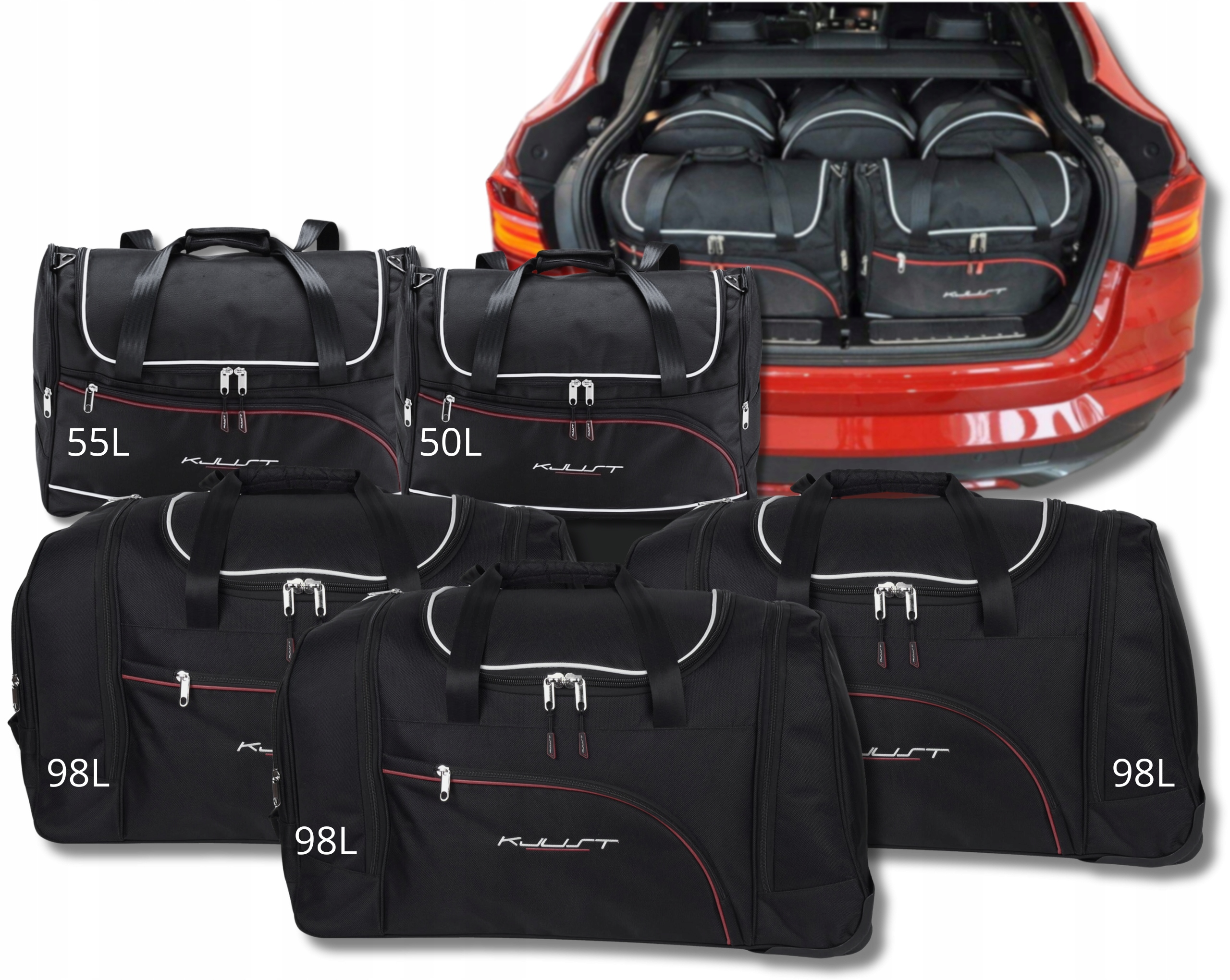 Cestovná Taška Do Kufra Bmw X4 2014-2017 5 ks