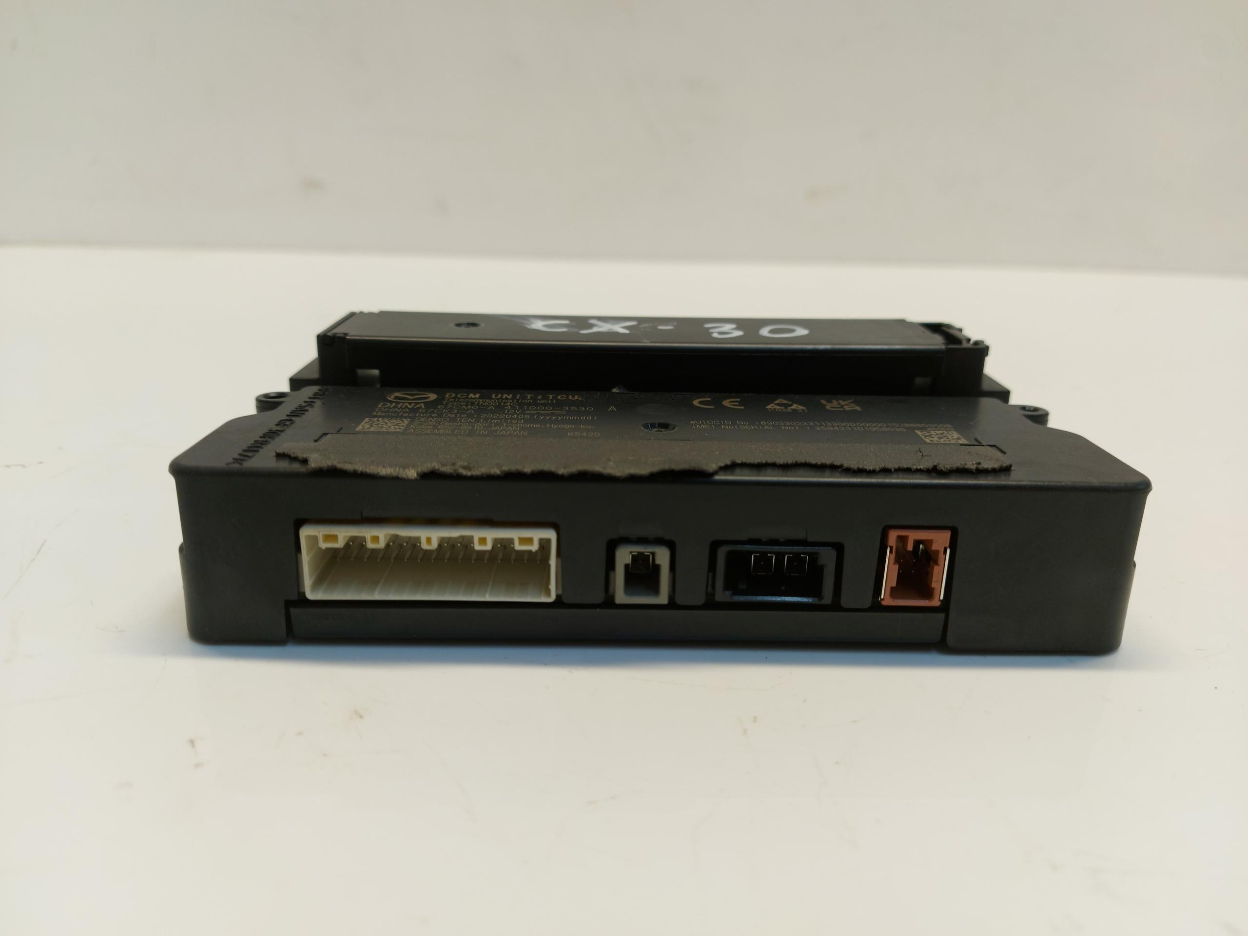 Mazda CX30 module control unit unit tcu dhna-67ck3-a
