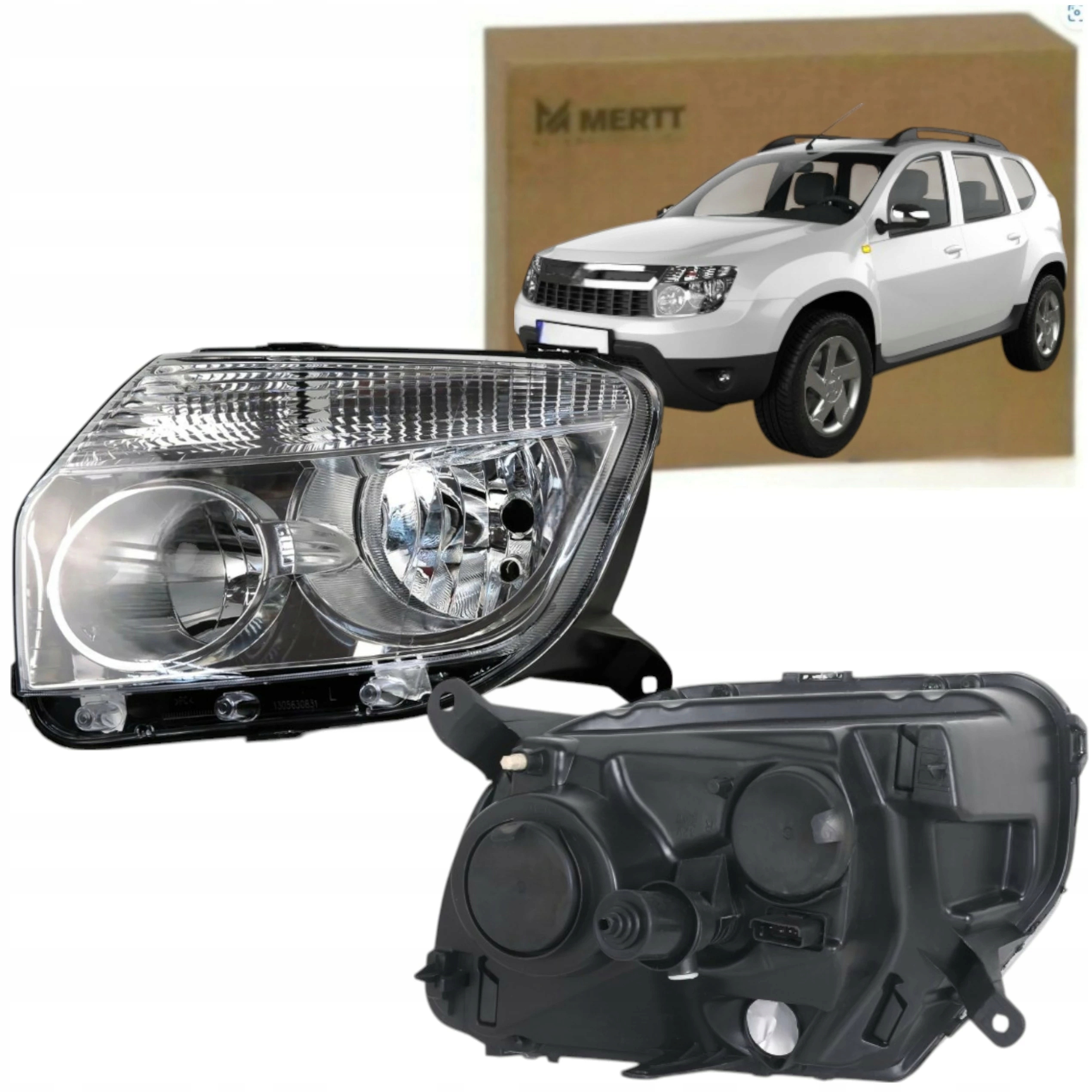 Dacia Duster Hs 2010-2013 Světlomet Světlo Přední Levá H1 H7 260609877R