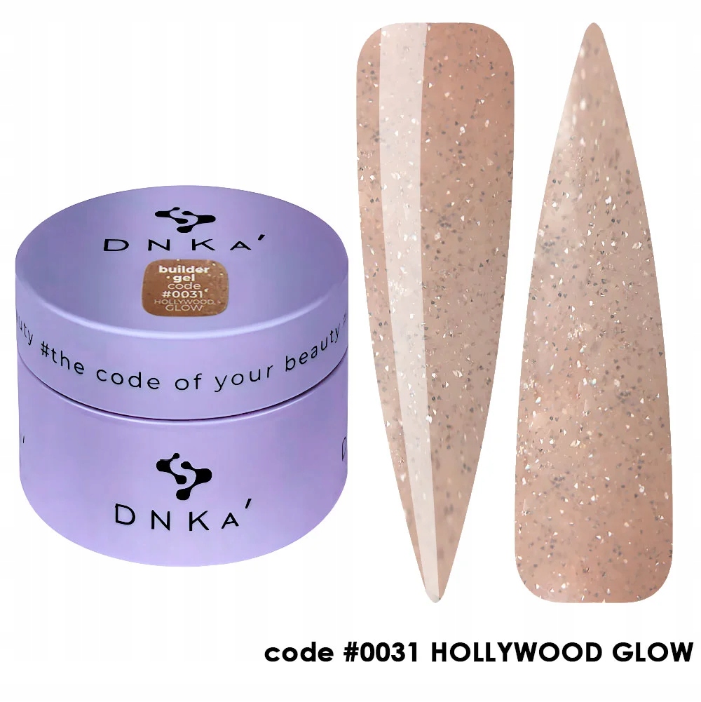 Stavební gel DNKa' Builder Gel #0031 Hollywood Glow 30 ml