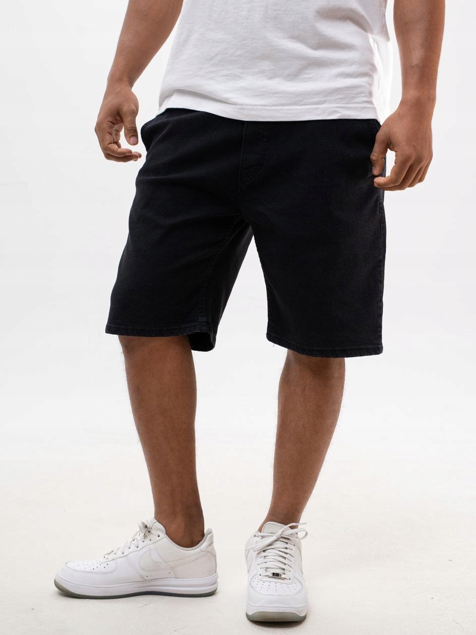 Krátké Kraťasy Široké Baggy Pánské Černé Volné LD Classic XL