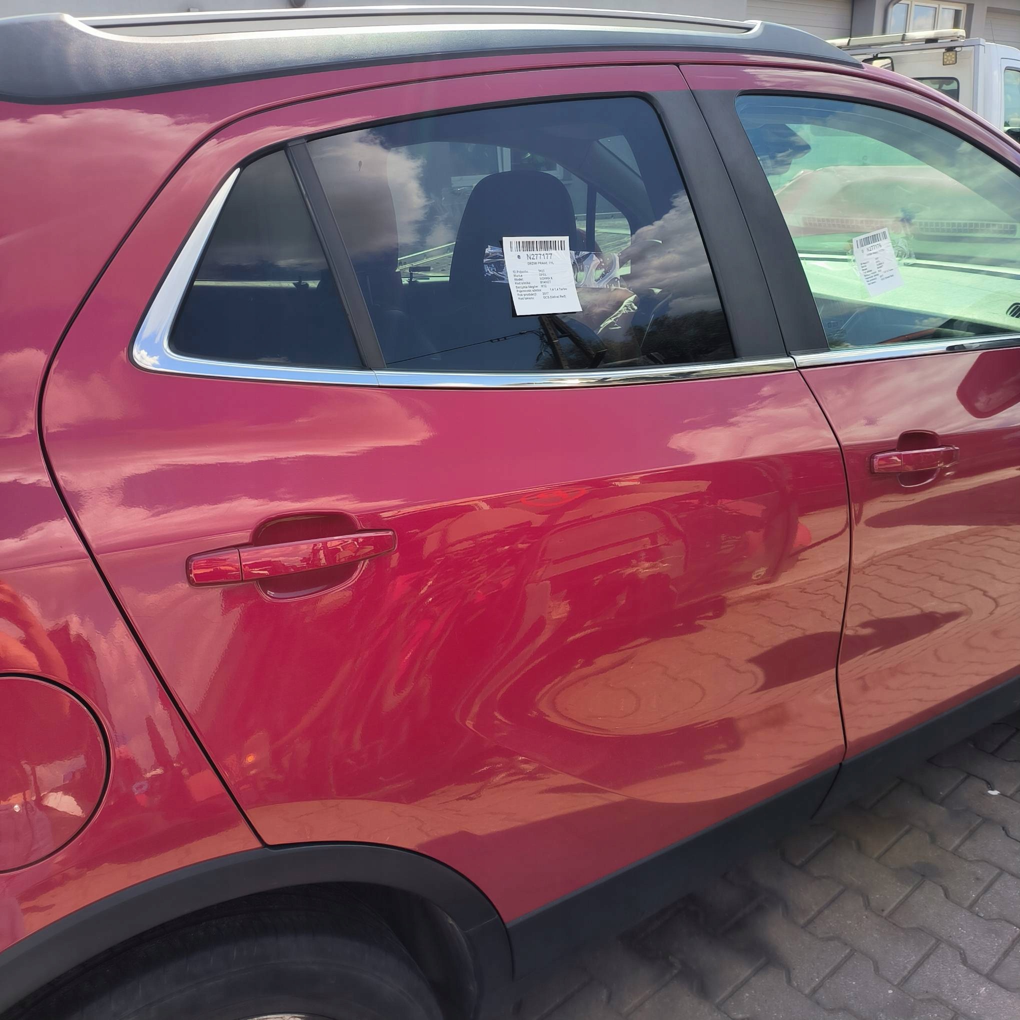 Tür rechts heck GCS OPEL MOKKA X
