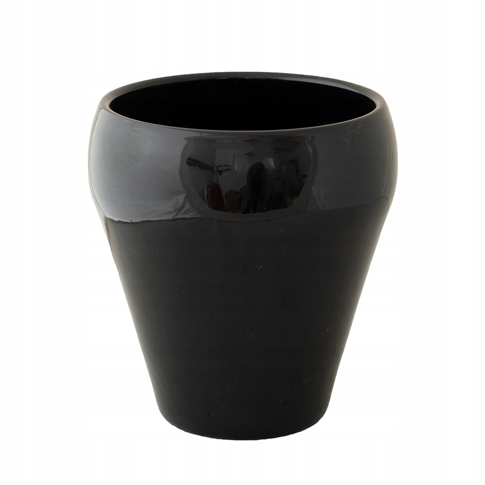 DONICZKA BELLA ceramiczna czarny połysk śr. 16cm