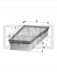 

C27114 Mann Filter Filtr Powietrza