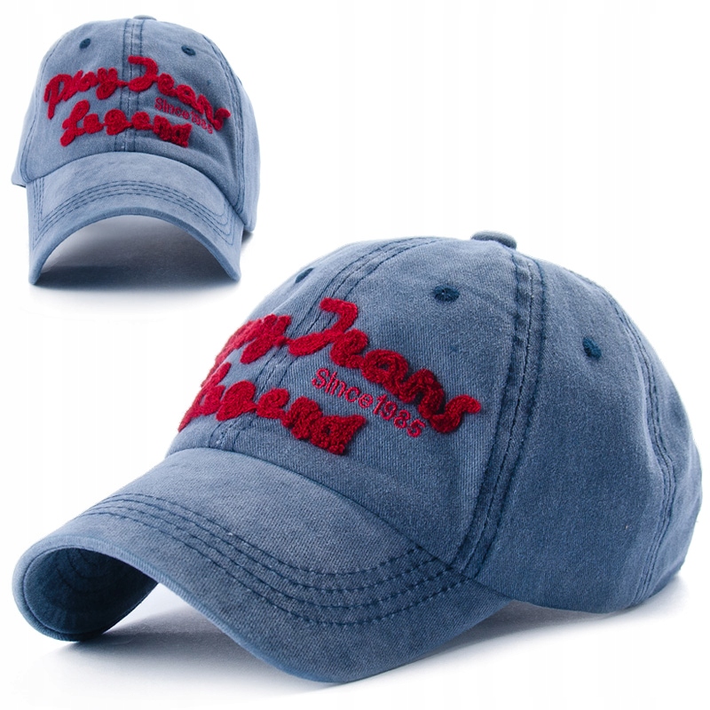 

Czapka Z Daszkiem Kaszkietówka Bejsbolówka Jeans