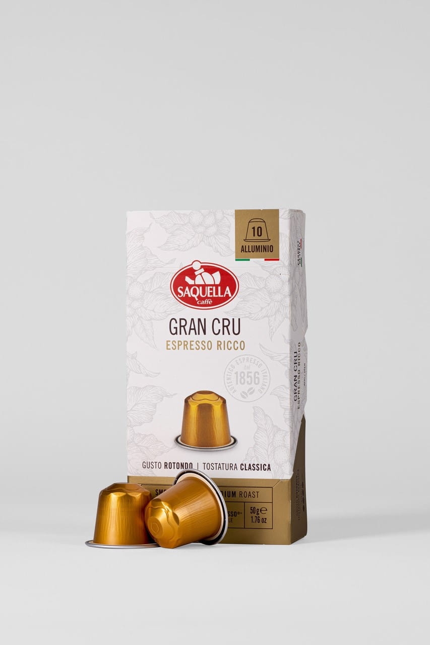 Kawa Saquella Grand Cru Espresso Ricco 10x5g 13515106469 Allegro.pl