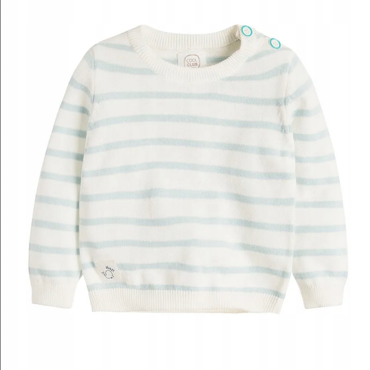 

Cool Club Sweter chłopięcy w paski r 62