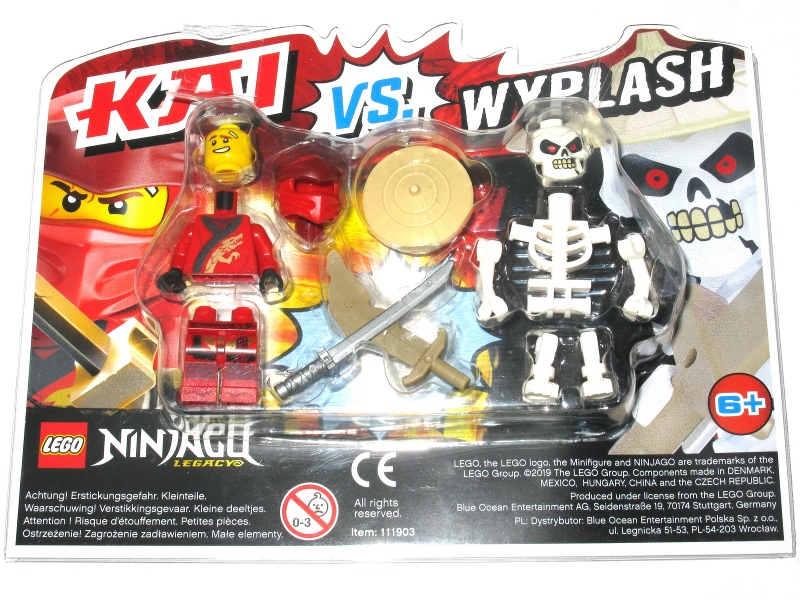 

Lego Ninjago figurki Kai njo492 Szkielet njo554