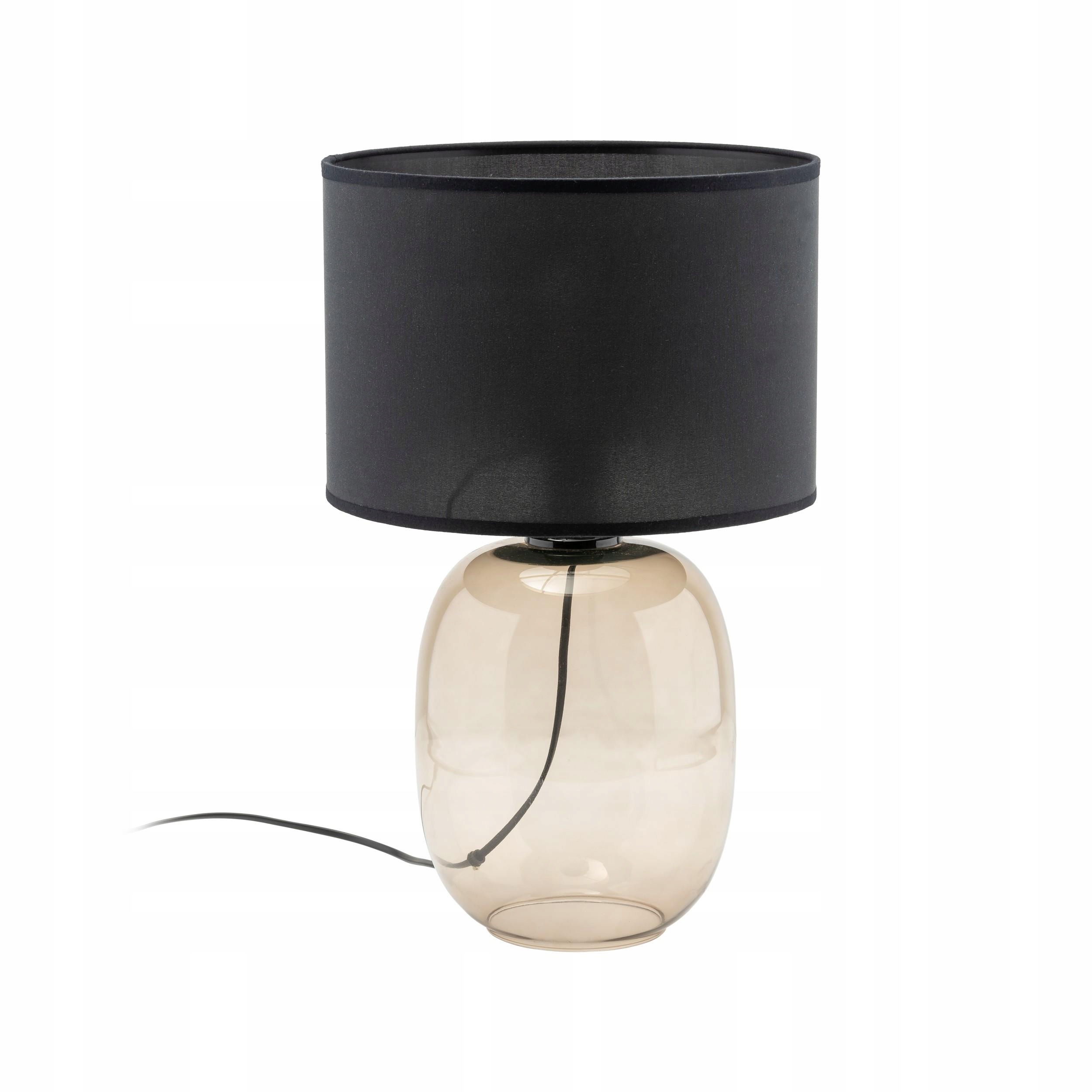 Stolová Lampa Tk Lighting Melódie 5988 Čierna 12W S Tienidlom
