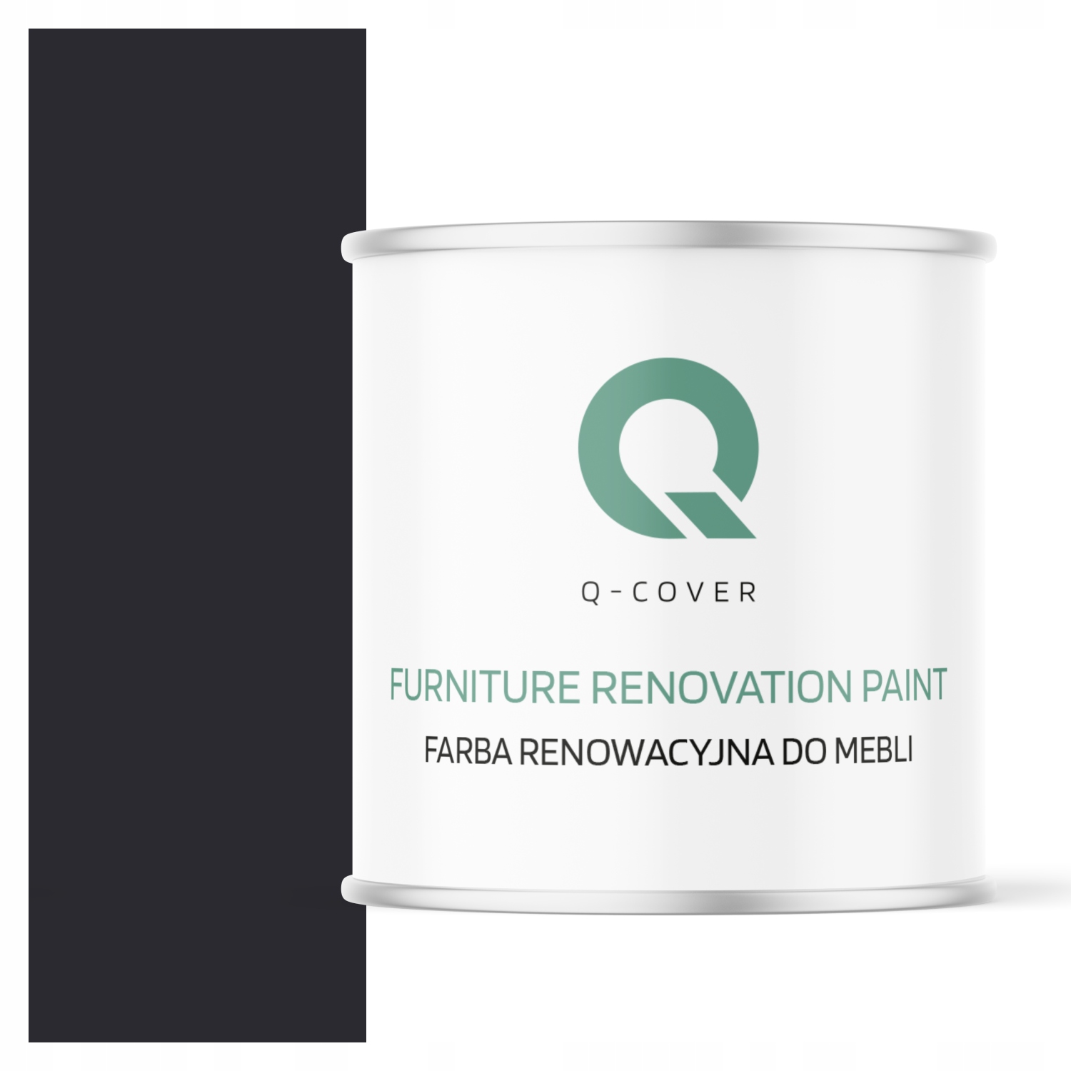 Farba Na Kuchynský Nábytok Na Prednej Strane Skriniek Čierna Ral 9005 Saténová 2.5 L