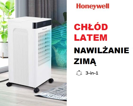 Mini Klimatizace Honeywell CS077xe Přenosný vodní klimatizátor Ventilátor 80W