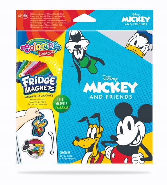

Myszka Mickey Magnes Na Lodówkę MIX 6 Wzorów