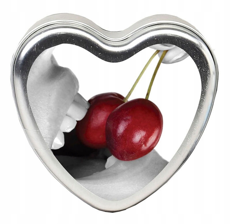 Jedlá Masážní Svíčka 3V1 Earthly Body Cherry