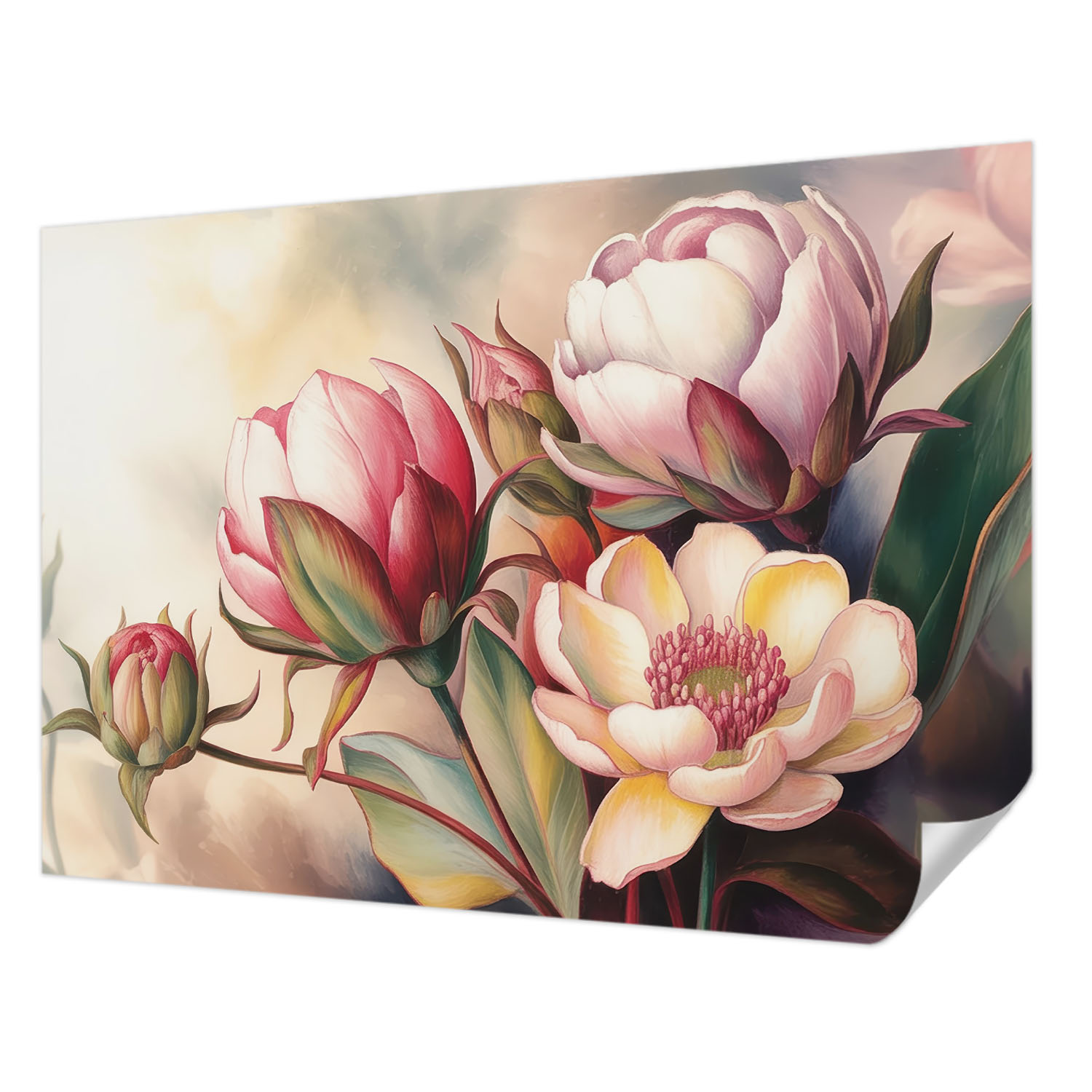 Fototapeta Samolepicí Odolná proti poškrábání Kytice květin 208 x 146 cm