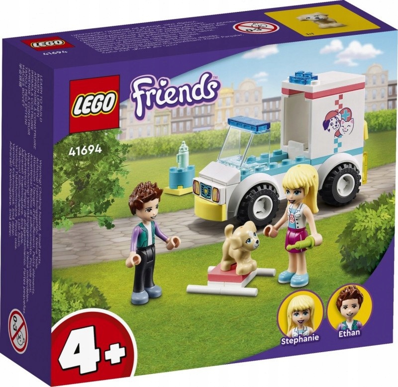 

Lego Friends 41694 Karetka kliniki dla zwierzątek