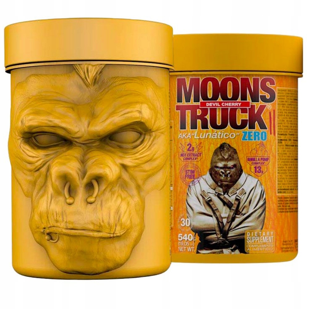 Zoomad Labs Moons Truck Zero 540g Pre Workout Bez Kofy candy coke