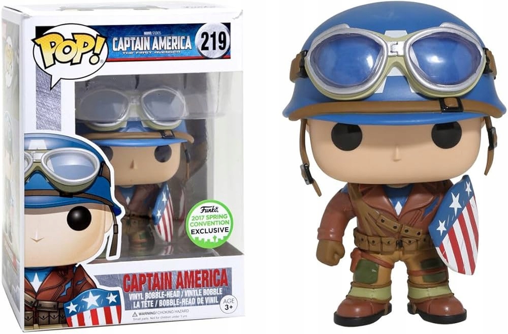 Funko Pop! Captain America Movie Captain America (Světová válka) #219 Spring