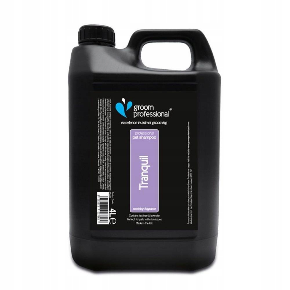 Groom Professional Tranquil 4 l szampon kojący podrażnienia i neutralizuj