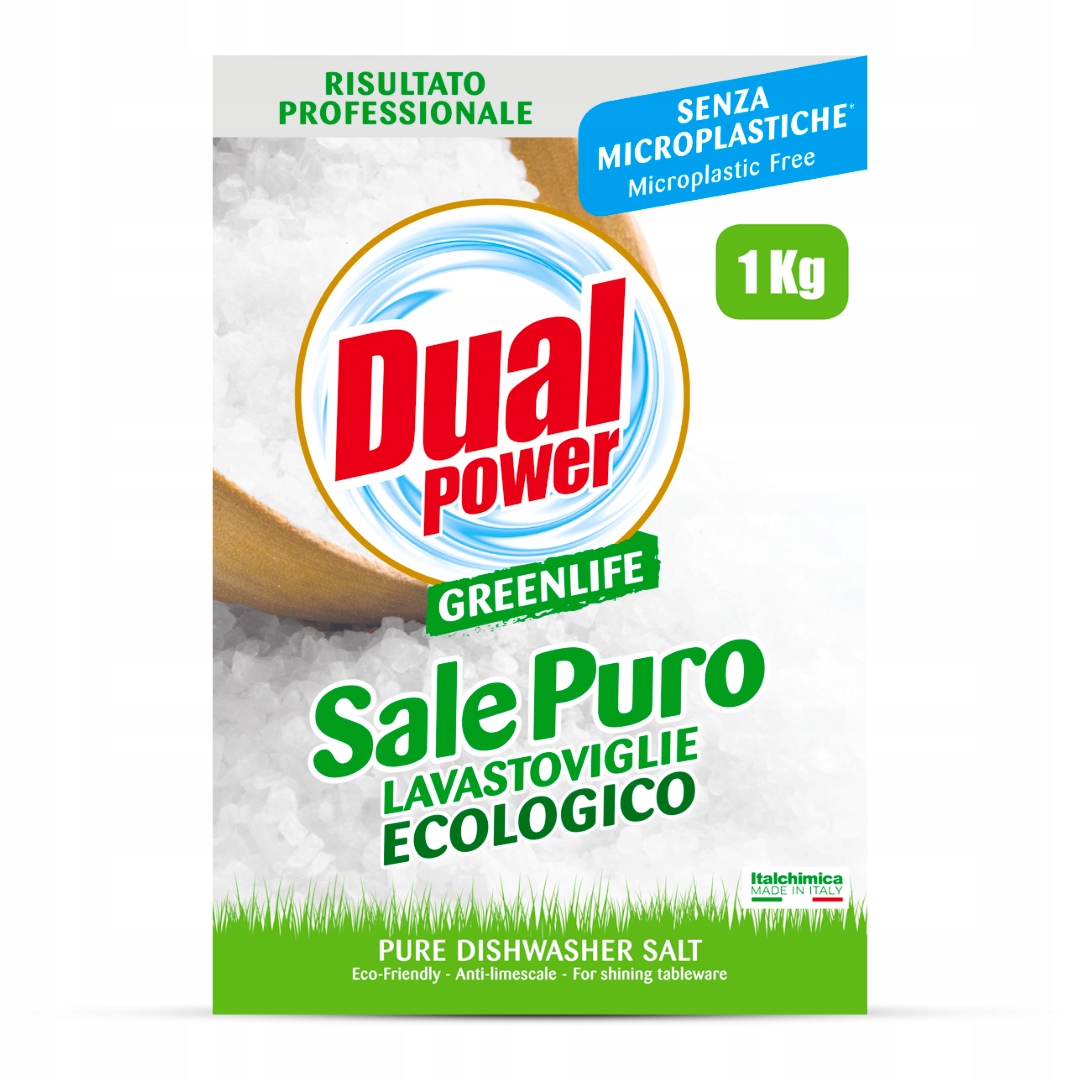 

Dual Power Eco Sól do zmywarki Greenlife, 1 kg