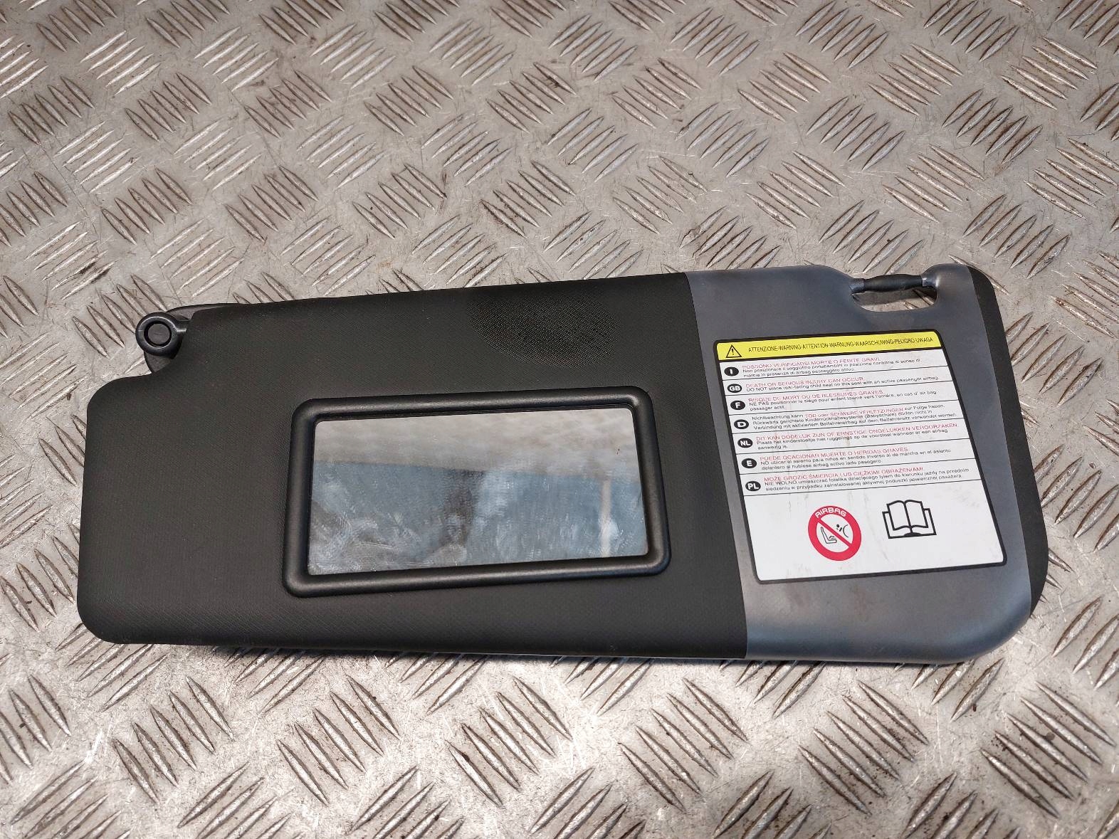 OSŁONA PRZECIWSŁONECZNA CZARNA LEWA FIAT GRANDE PUNTO I