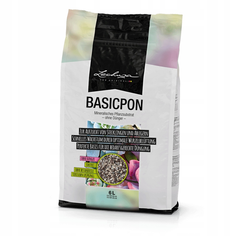 

Substrat Lechuza Basic Pon 6L Podłoże bez nawozu