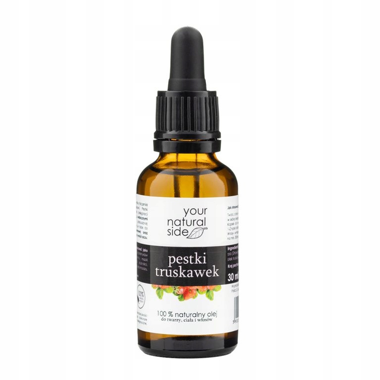 

Olej z Pestek Truskawek nierafinowany 100% 30 ml