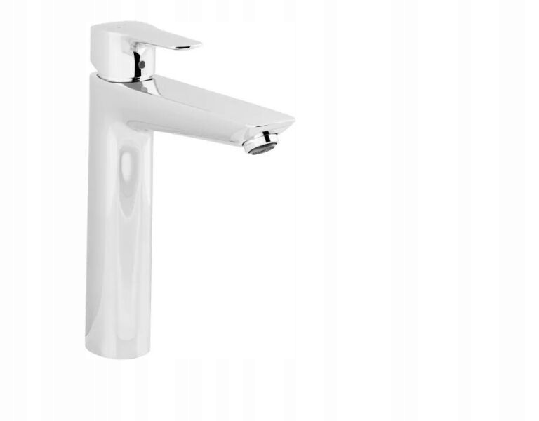 Bateria umywalkowa stojąca Grohe My Sport XL srebrny