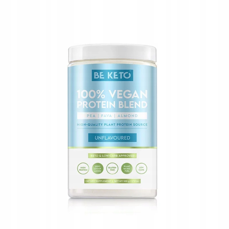 Wegańskie Białko Bezsmakowe 500g Beketo