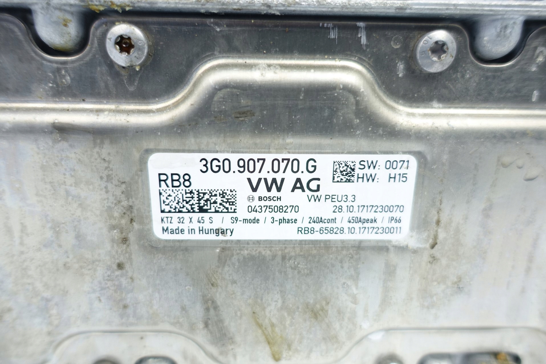 LADOWARKA PRADNICA BATERI VW PASSAT GTE 3G0907070G