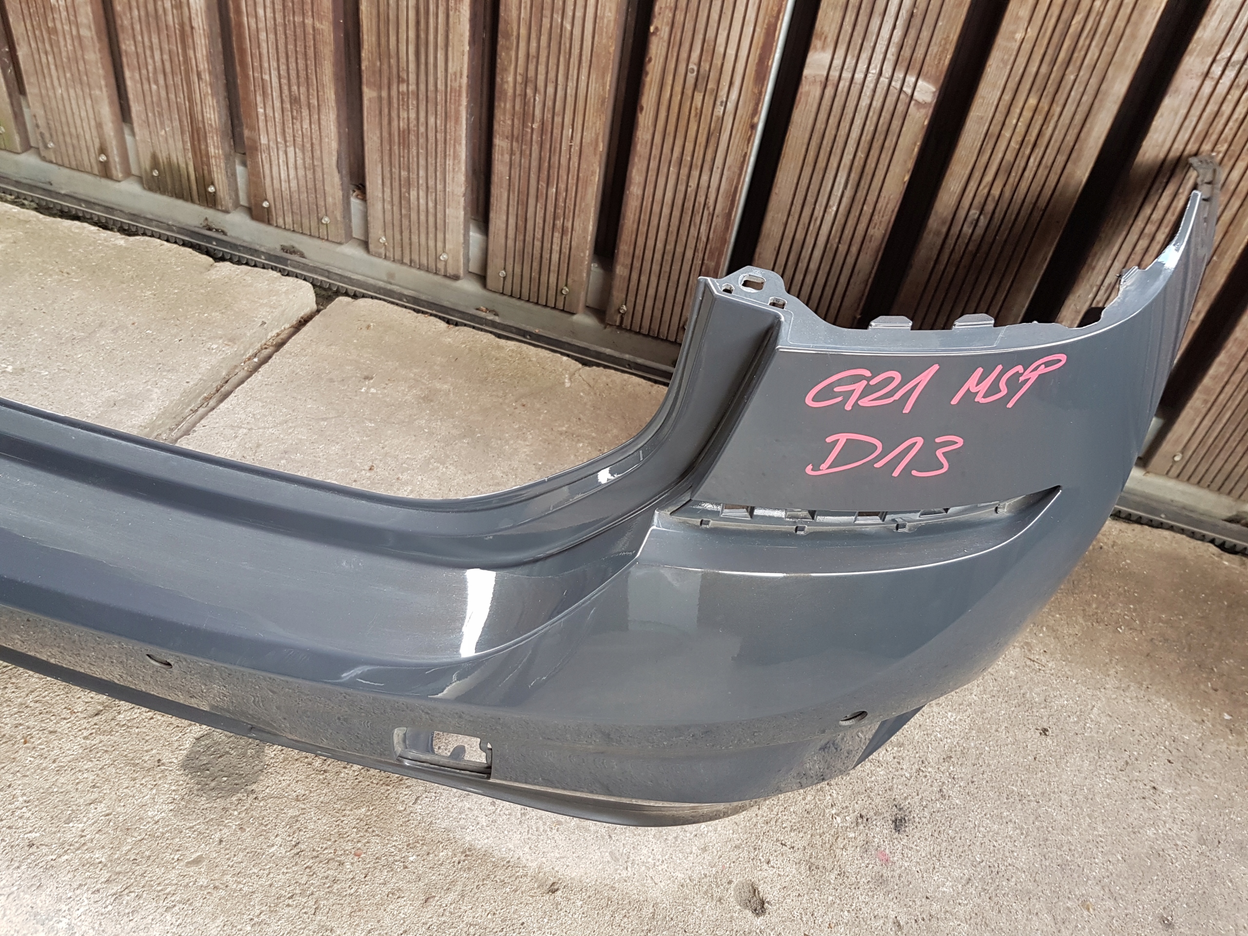bumper rear BMW SERIA 3 G21 m-packet