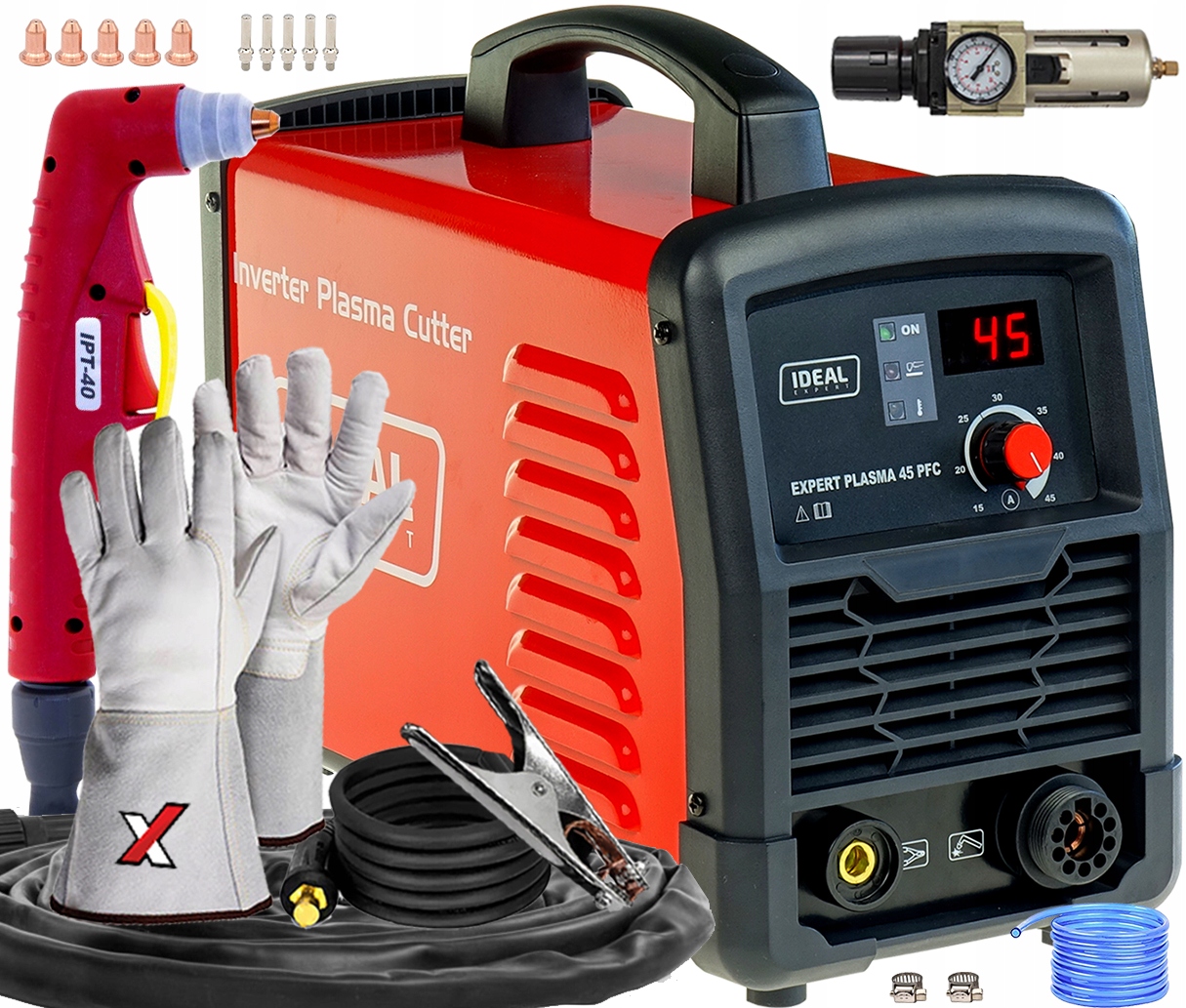 Plazma Pro Řezání Měděné Oceli Ideal 230V 45 Expert